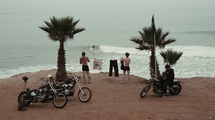 A brand shoot on the coast